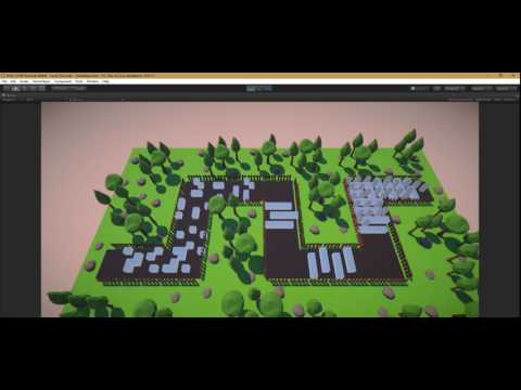 Tower Defense Pathfinding Test