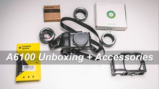 A6100 Top Accessories + unboxing!