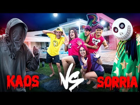 O KAOS VOLTOU PARA MANSÃO DOS ROSA *Kaos vs Sorria