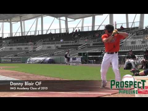 Danny Blair Prospect Video, OF, IMG Academy Class of 2015