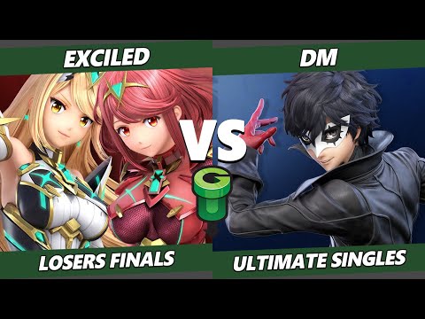 Game Underground Losers Finals - Exciled (Pyra Mythra) Vs. DM (Wolf, Lucina, Pokemon Trainer, Joker)