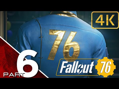 FALLOUT 76 Gameplay Walkthrough Part 6 FULL GAME No Commentary (PS5) - Vaults Shelter