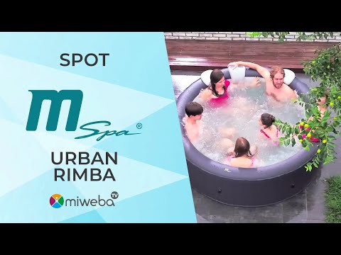 MSpa RIMBA: Outdoor-Whirlpool 2022 🌊 | STAY SAFE - ENJOY YOUR HOME | Wellness für zuhause | MIWEBA