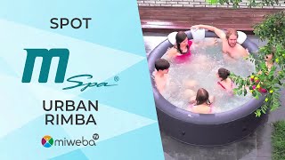 MSpa RIMBA: Outdoor-Whirlpool 2022 🌊 | STAY SAFE - ENJOY YOUR HOME | Wellness für zuhause | MIWEBA