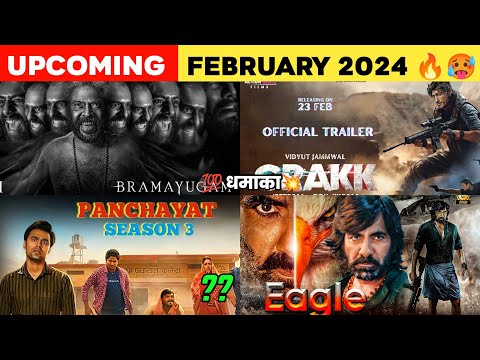 15 Upcoming Movies And Web Series In FEBRUARY 2024 (Hindi) ||Upcoming Bollywood & South Indian Films