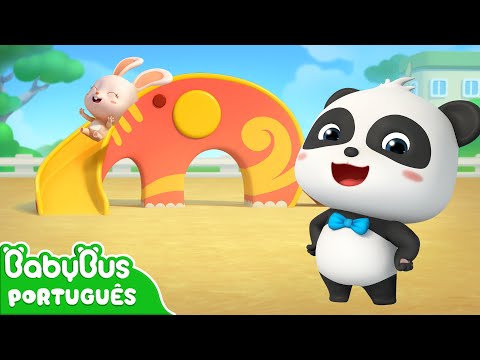Capa de Bons Modos No Escorrega | Bom Hábito | Segurança Infantil | Música Infantil | BabyBus Português