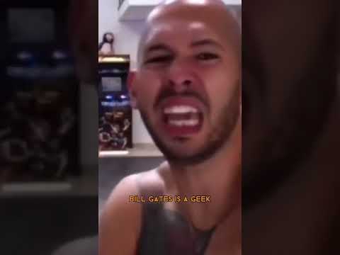 Bill Gates is a Geek! #andrewtate #trendingshorts