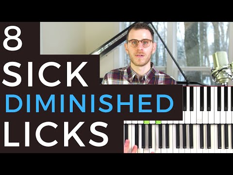 8 Sick Diminished Licks for Jazz Piano