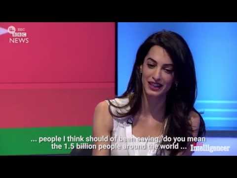 Amal Clooney on Donald Trump