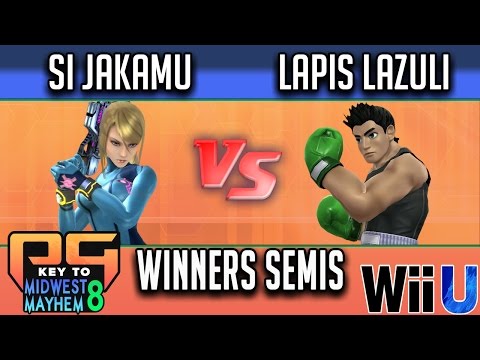 PG Key to MM8 WINNERS SEMIS - Si Jakamu (Zero Suit Samus) vs Lapis Lazuli (Little Mac)