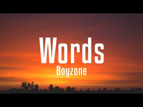 Boyzone - Words (Lyrics)