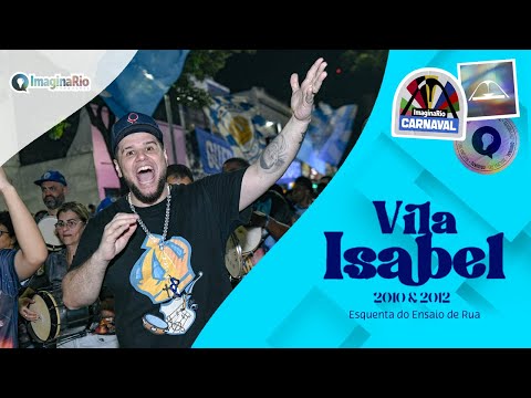 Vila Isabel 2010 e 2012 | Esquenta no ensaio de rua | Noel e Angola (short vídeo)