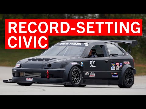 Thumbnail for The Fastest FWD Car Ever at NCM | 1999 Turbo K-Powered Honda Civic by Car