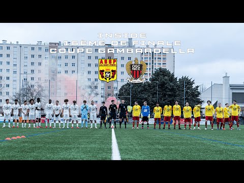 Inside Gambardella / 2024 - 2025 / AS Saint Priest 🆚 OGC Nice / 16ème de finale