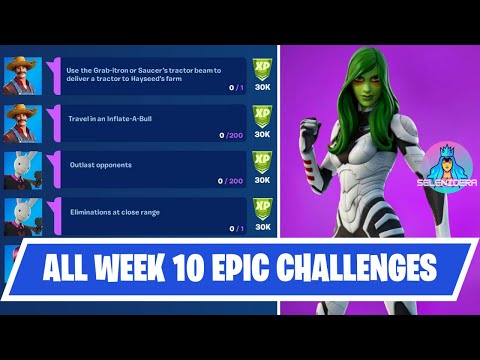 *ALL* WEEK 10 EPIC Quests/Challenges Guide | Fortnite Chapter 2 Season 7