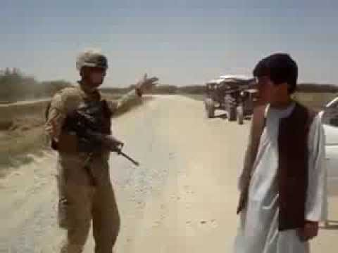 American soldiers dancing in afghanistan