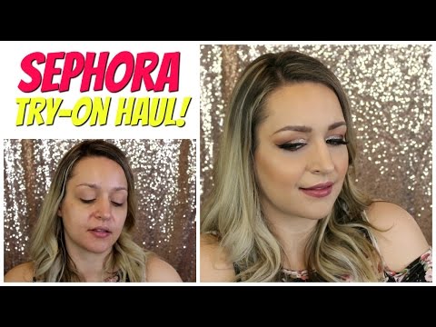 High End Try-On Haul & FAIL! Sephora MAC Body Shop Beautylish | DreaCN Video