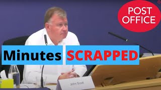 Post Office Security Manager SCRAPS Meeting Notes