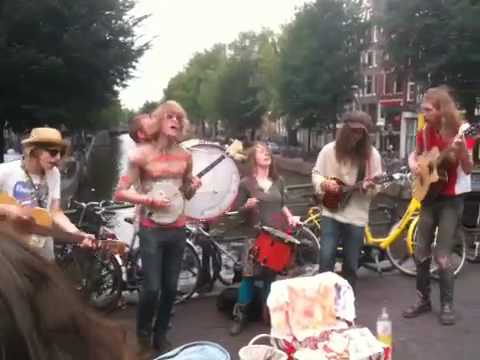 Hippies in Amsterdam