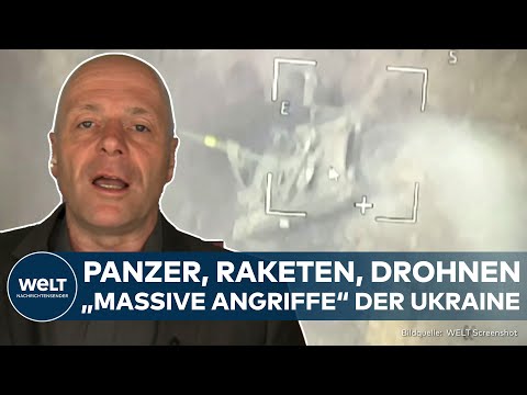 PUTINS KRIEG: Panzer, Raketen und Drohnen! Ukraine startet Offensive an Front gegen Russland