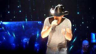 Tim McGraw - Better Than I Used To Be - Allphones Arena Sydney - 27th March 2012