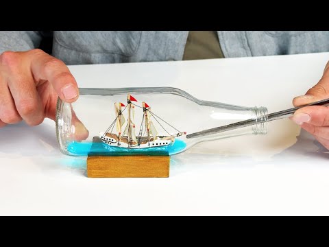 I Tried the Impossible Art of Building a Ship in a Bottle