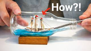 I Tried the Impossible Art of Building a Ship in a Bottle