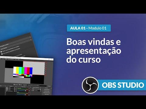 [Curso OBS Studio GRÁTIS] Conheça o curso completo de OBS da JMV Technology! - MÓDULO 01 - AULA 01.
