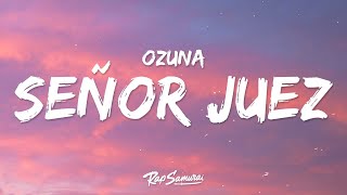 Ozuna, Anthony Santos - Señor Juez  (Letra)