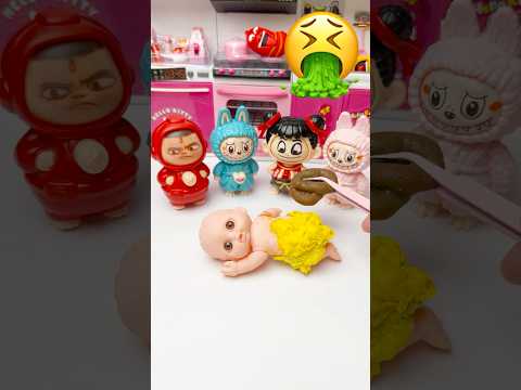 Satisfying with Unboxing Nezha & Labubu Toys ASMR Videos Part 13 #nezha  #toyunboxing
