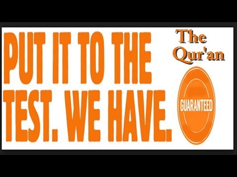 The Quran - The Only Testable Living Miracle Left for Mankind
