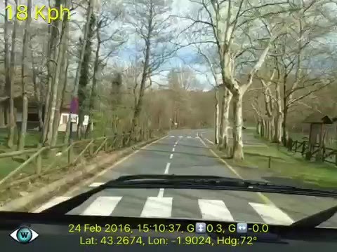 Club Motorhome Aire Videos - Approach to Errenteria, Basque Country, Spain