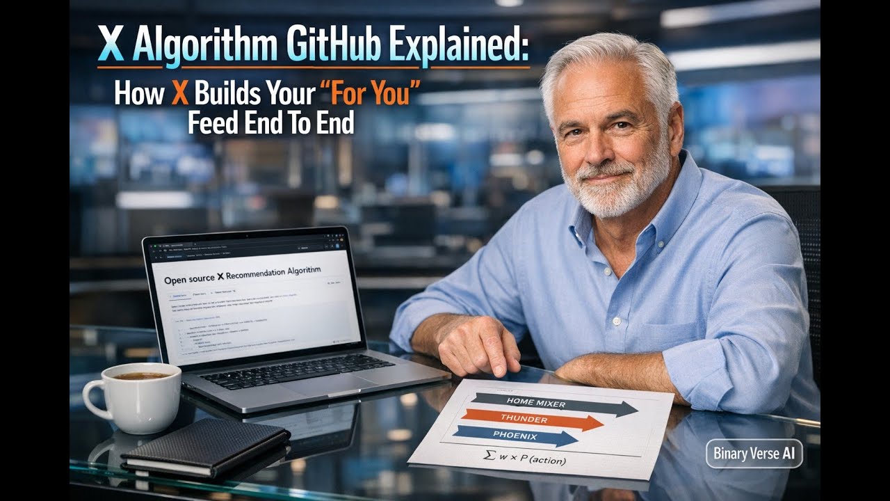 X Algorithm GitHub Explained: How X Builds Your “For You” Feed End To End