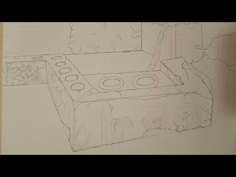 Termopólio (crtež), Nina Benčić