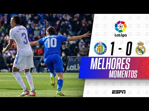 MILITÃO FALHA, ENES UNAL MARCA, E REAL MADRID PERDE PARA O GETAFE EM LALIGA | Melhores Momentos