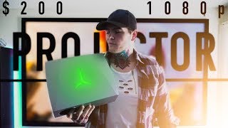 120inch Full HD Projector for $200 | ViviBright F40
