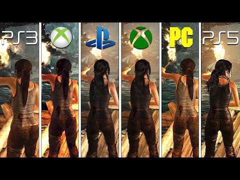 Tomb Raider (2013) PS3 vs XBOX 360 vs PS4 vs XBOX ONE vs PC vs PS5 (Graphics Comparison)