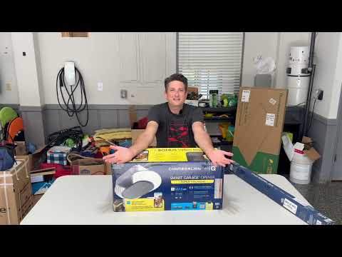 Installing a Chamberlain Smart Garage door Opener
