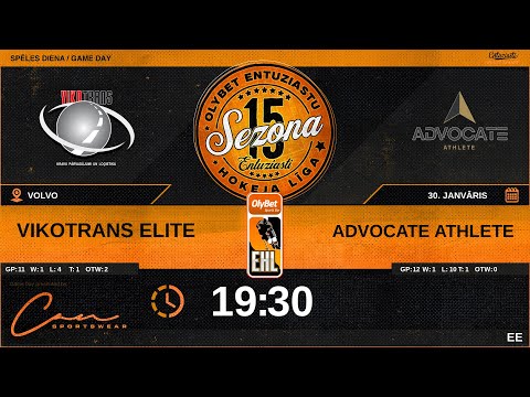 🎧🎤2026 01 30 | VIKOTRANS ELITE (VKE) - ADVOCATE ATHLETE (ADV) | EE