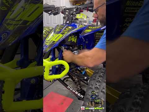 BNR MOTORSPORTS FOX CUSTOM SPRINGERS - YFZ450r #shocks #custom #fox #bnr #atv #yfz450r