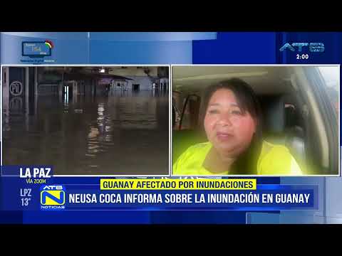 Desborde de ríos afecta a unas 4.100 familias en Guanay y Teoponte, según AGAMDEPAZ