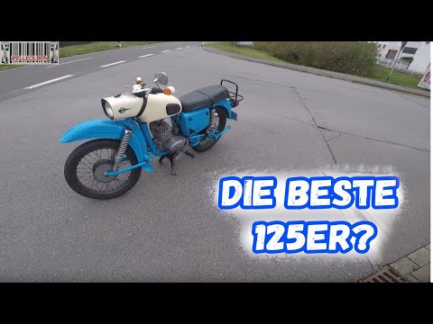 Beste 125? MZ ES 125/150 | Probefahrt | Datta | Ell Kolben | Harz