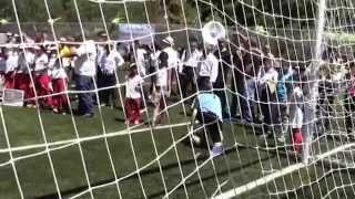 Glorias del fútbol Colombiano en inauguración de la Cancha Sintética de Buriticá