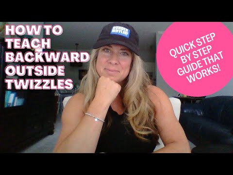 How to Teach Backward Outside Twizzles - easy step by step process for figure skaters and coaches!