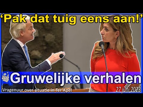 Kamervragen Geert Wilders over de situatie in Ter Apel: 'Kabinet is verantwoordelijk' - Tweede Kamer
