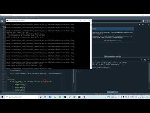 Python Curses Basics 3