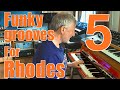 Tutorial Learn 5 Funky Grooves For Fender Rhodes