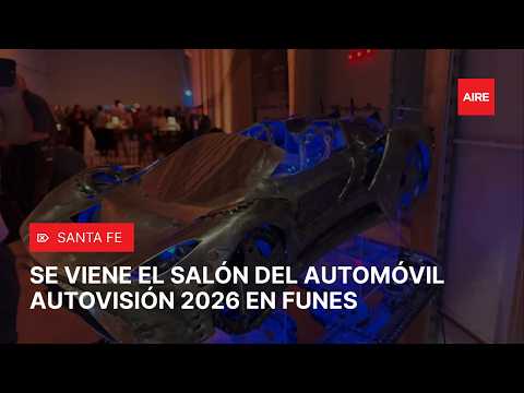 Funes será sede del AutoVisión 2026: "Una muestra impresionante para todo Santa Fe", dijo Santacroce