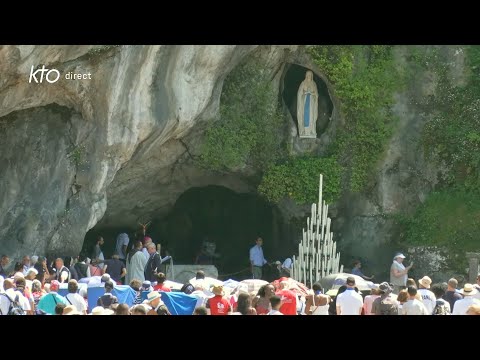 Chapelet du 31 mai 2025 à Lourdes