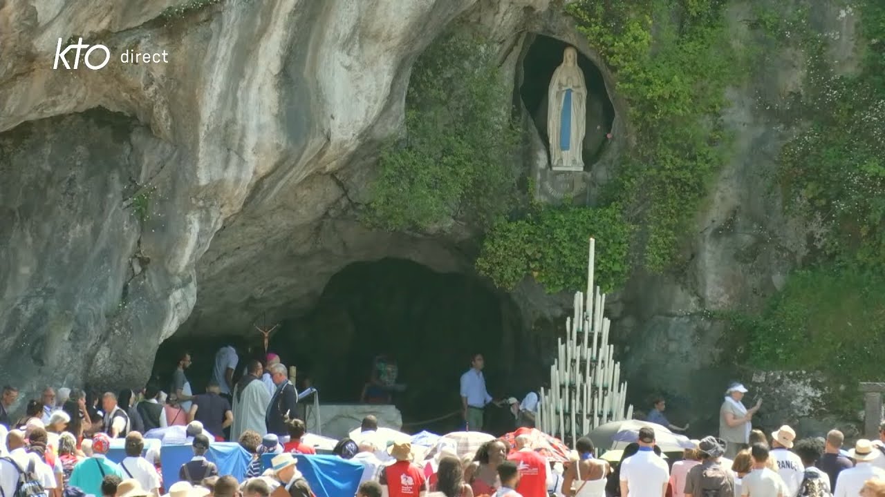 Chapelet du 31 mai 2025 à Lourdes